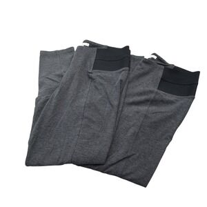 Cato women's Charcoal leggings with Black Waistband 18/20W Lot of 2